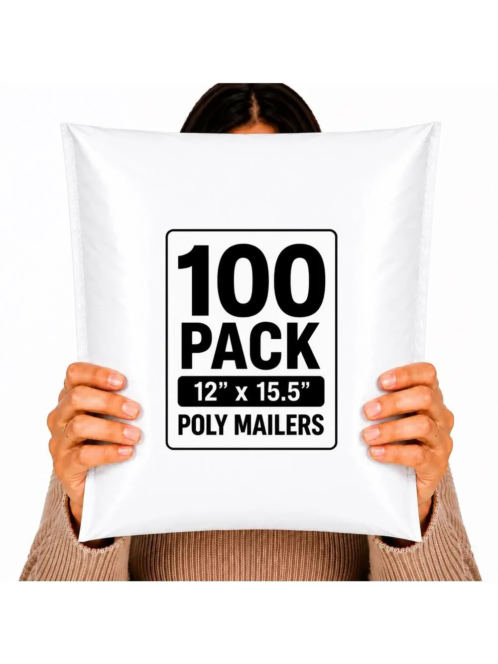 POLYMAILER 100 PACK SHIPPING MAILERS BULK RESELLER STARTER BUSINESS KIT SUPPLIES